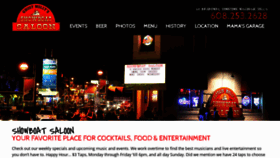 What Showboatsaloon.com website looked like in 2020 (4 years ago)