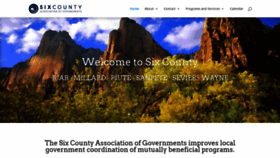 What Sixcounty.com website looked like in 2020 (4 years ago)