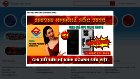What Sieuviet.vn website looked like in 2020 (4 years ago)