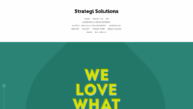 What Strategisolutions.co.uk website looked like in 2020 (4 years ago)
