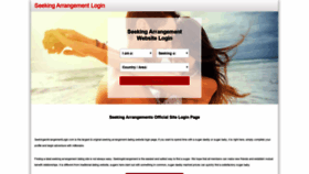 What Seekinganarrangementlogin.com website looked like in 2020 (4 years ago)