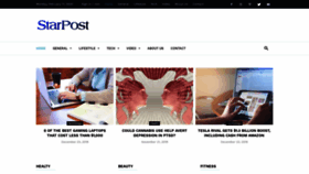 What Starpost.xyz website looked like in 2020 (4 years ago)