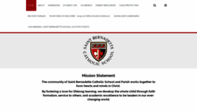 What Stbernschool.org website looked like in 2020 (4 years ago)