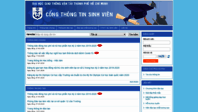 What Sv.ut.edu.vn website looked like in 2020 (4 years ago)