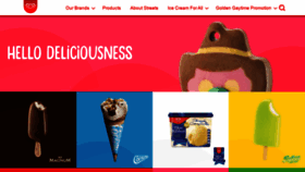 What Streetsicecream.com.au website looked like in 2020 (4 years ago)