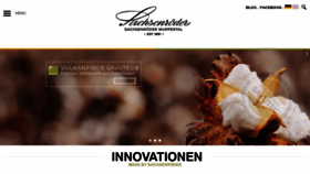 What Sachsenroeder.com website looked like in 2020 (6 years ago)