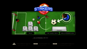 What Strikers.io website looked like in 2020 (4 years ago)