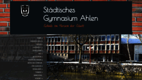 What Staedtischesgymnasiumahlen.de website looked like in 2020 (4 years ago)