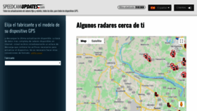 What Speedcamupdates.es website looked like in 2020 (4 years ago)