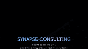 What Synapseconsulting.jp website looked like in 2020 (5 years ago)