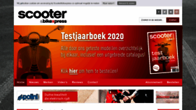 What Scooterxpress.nl website looked like in 2020 (4 years ago)