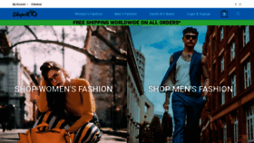 What Shopclk.com website looked like in 2020 (4 years ago)