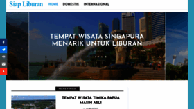 What Siapliburan.com website looked like in 2020 (4 years ago)