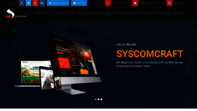 What Syscomcraft.com website looked like in 2020 (4 years ago)