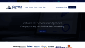 What Summitcpa.net website looked like in 2020 (4 years ago)