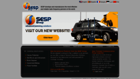 What Sesp.com website looked like in 2020 (4 years ago)