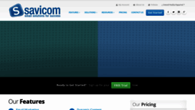 What Savicom.net website looked like in 2020 (4 years ago)