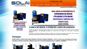 What Solaiautomacao.com.br website looked like in 2020 (4 years ago)