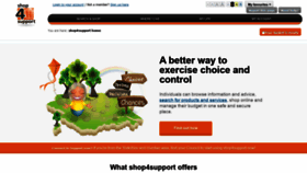 What Shop4support.com website looked like in 2020 (4 years ago)