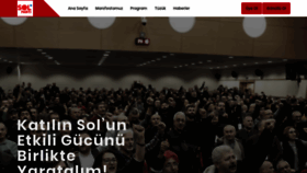 What Solparti.org website looked like in 2020 (4 years ago)
