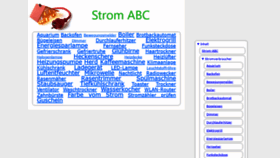 What Strom-abc.de website looked like in 2020 (4 years ago)