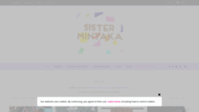 What Sistermintaka.com website looked like in 2020 (4 years ago)