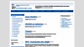 What Suomi-klubi.com website looked like in 2020 (4 years ago)