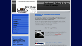 What Schiebedach.org website looked like in 2020 (4 years ago)