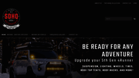 What Sdhqoffroad.com website looked like in 2020 (4 years ago)
