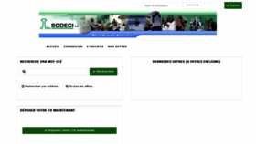 What Sodeci.mycv.tech website looked like in 2020 (4 years ago)