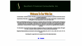 What Southernfinancialconsultants.com website looked like in 2020 (4 years ago)
