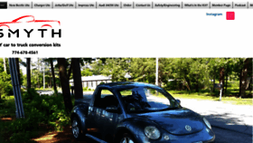 What Smythkitcars.com website looked like in 2020 (4 years ago)