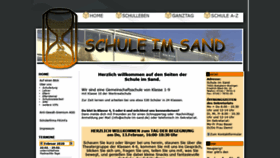 What Schule-im-sand.de website looked like in 2020 (4 years ago)
