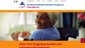 What Sozialstation-boetzingen.de website looked like in 2020 (4 years ago)