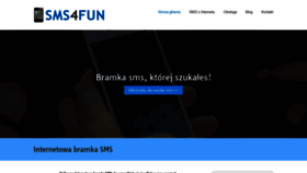 What Sms4fun.pl website looked like in 2020 (4 years ago)
