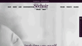 What Sechoirbeautybarva.com website looked like in 2020 (4 years ago)