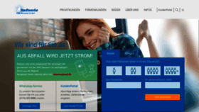 What Stadtwerke-huntetal.de website looked like in 2020 (4 years ago)