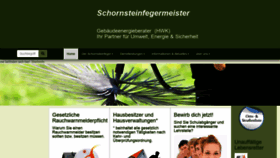 What Schornstein-profis.de website looked like in 2020 (4 years ago)