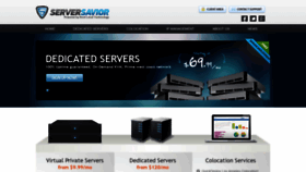 What Serversavior.com website looked like in 2020 (4 years ago)