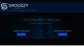 What Snoozzy.com website looked like in 2020 (4 years ago)