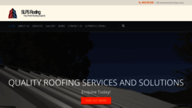 What Slpsroofing.com.au website looked like in 2020 (4 years ago)