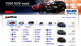 What Sauto.cz website looked like in 2020 (4 years ago)