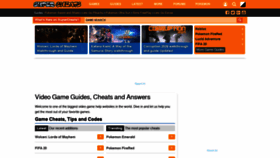 What Supercheats.com website looked like in 2020 (4 years ago)