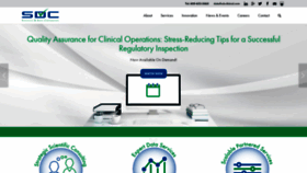 What Sdcclinical.com website looked like in 2020 (4 years ago)