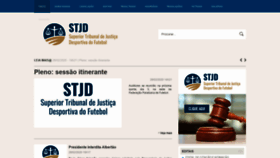 What Stjd.org.br website looked like in 2020 (4 years ago)