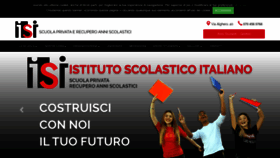 What Scuolaisi.it website looked like in 2020 (4 years ago)