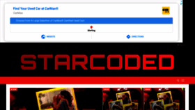 What Starcoded.com.ng website looked like in 2020 (4 years ago)