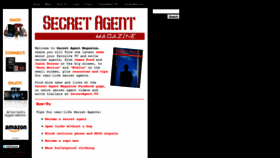 What Secretagentmagazine.com website looked like in 2020 (4 years ago)