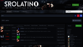 What Sro-latino.com website looked like in 2020 (4 years ago)
