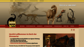What Sauriermuseum.ch website looked like in 2020 (4 years ago)